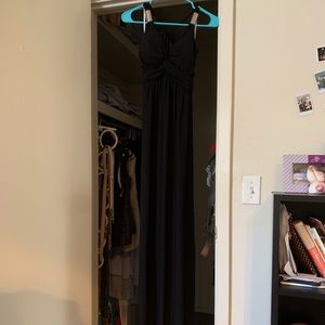 Black long dress from Japan